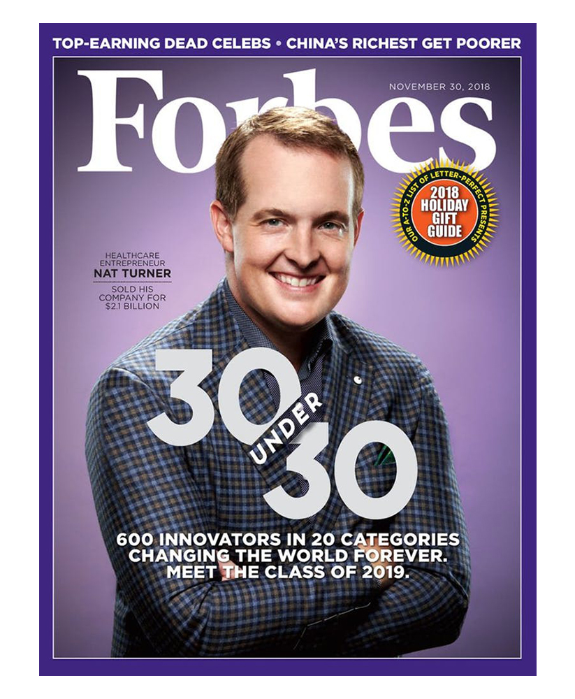 Forbes 30 Under 30 Feature